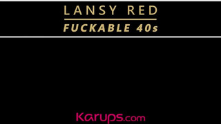 Lansy Red a szexy 40 éves milf
